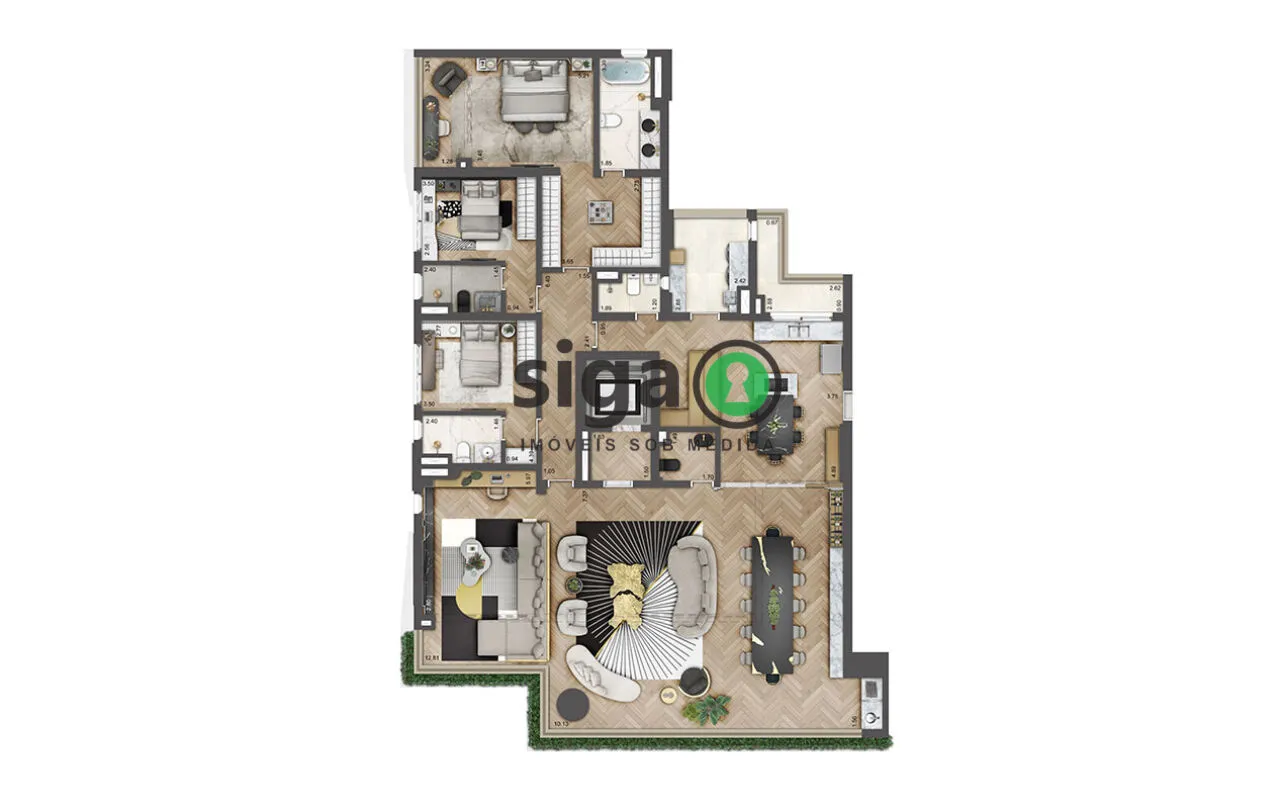 Imagem Apartamento para venda na Chácara Klabin, 04 suítes - São Paulo, SP