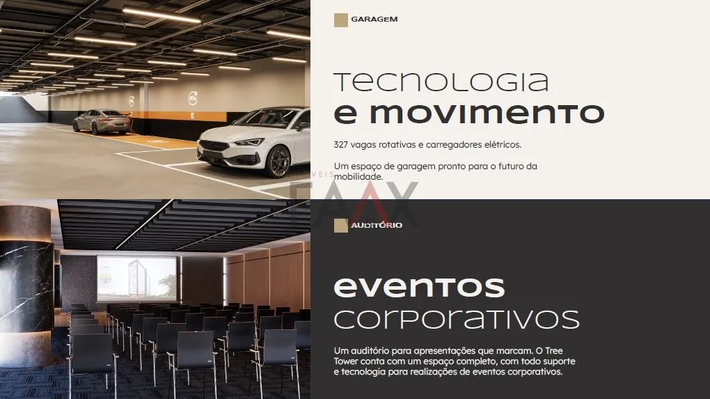 Imagem Salas comerciais á venda Tree Tower em Guarapuava PR Cidade dos Lagos