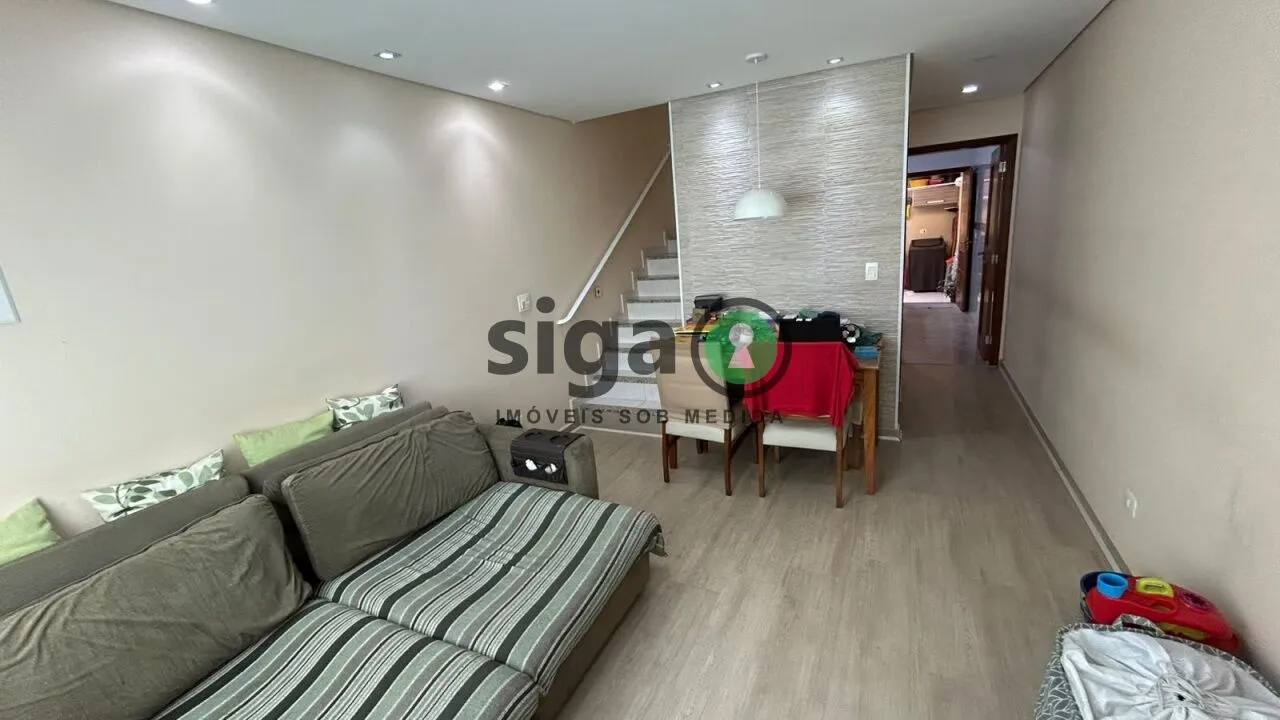 Imagem Casa em condomínio fechado em Pirituba com 118m², 2 suítes e garagem coberta para 2 carros