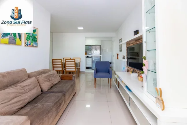 Imagem Apartamento à Venda Em Santo Amaro Com 3 Dormitórios Sendo 1 Suíte e 2 Vagas