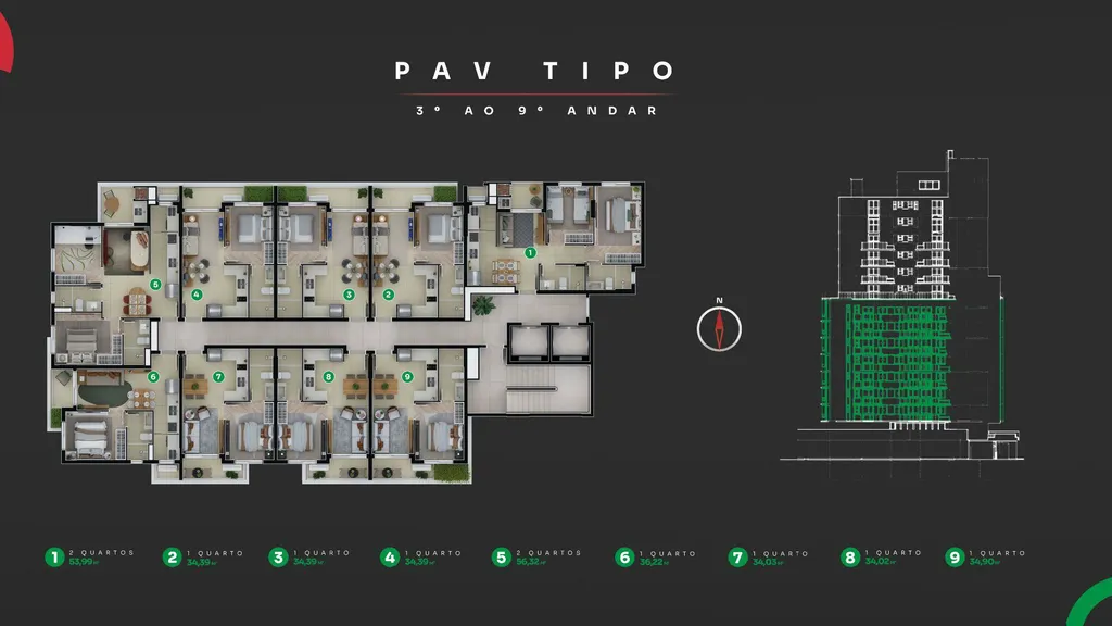 Imagem APARTAMENTO RESIDENCIAL em Curitiba - PR, Água Verde