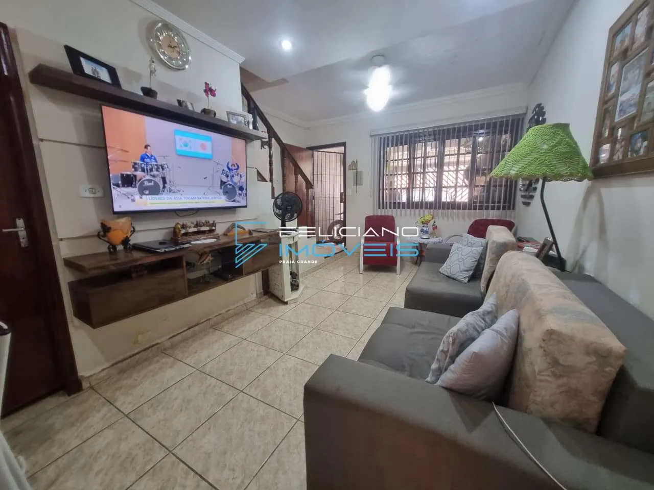 Imagem Sobrado com 2 quartos, Balneário Maracanã, Praia Grande - R$ 430 mil, Cod: 6924
