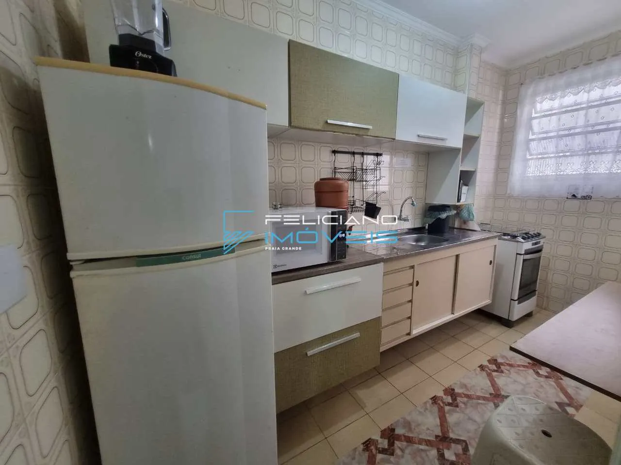 Imagem Apartamento com 1 quarto, Aviação, Praia Grande - R$ 296 mil, Cod: 7275