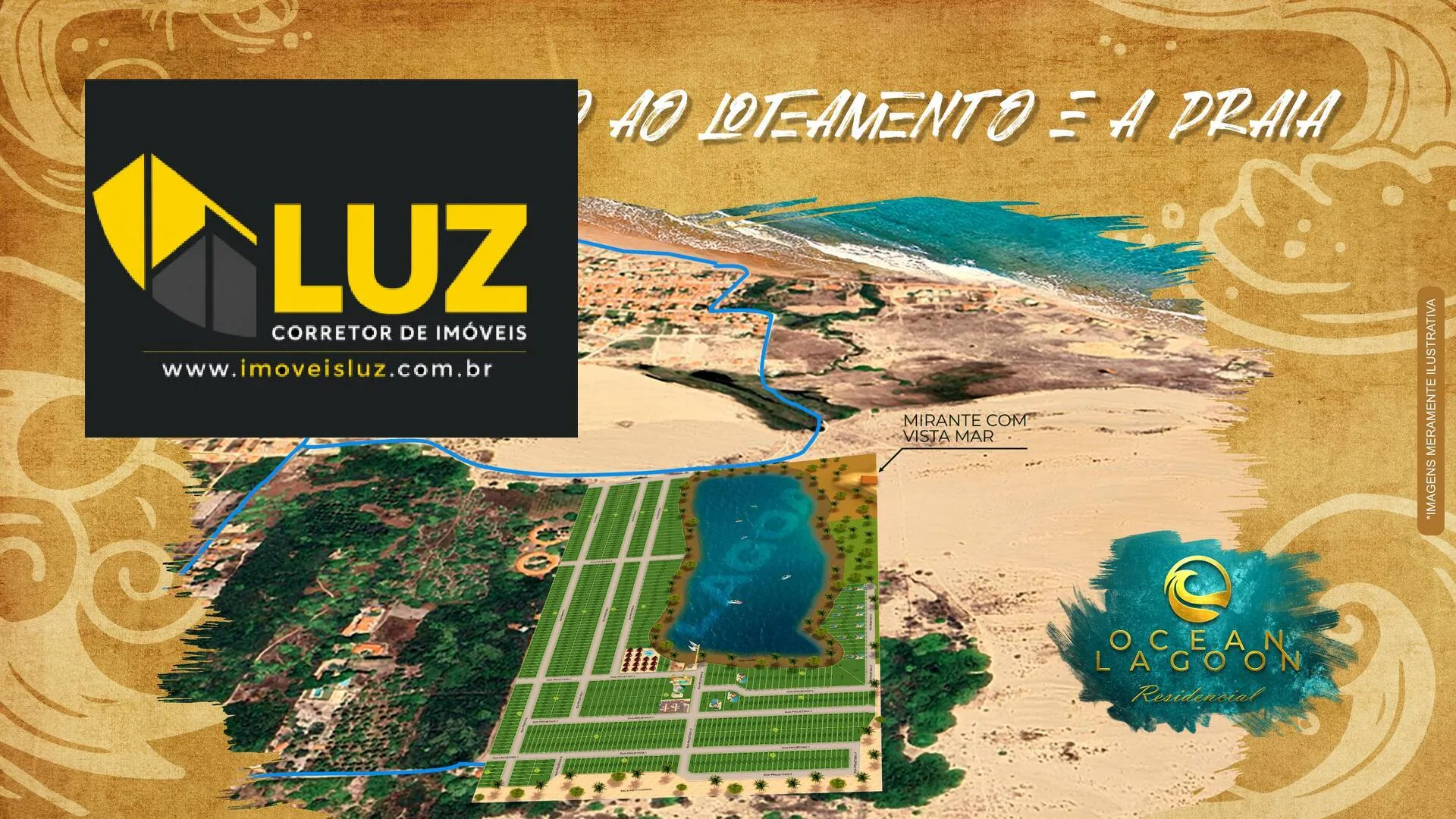 Imagem O Melhor Loteamento na Praia de Uruaú - CONDOMÍNIO OCEAN LAGOON RESIDENCE