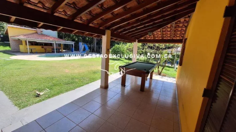 Imagem CHÁCARA COM PISCINA ÁREA GOURMET COMPLETA FORNO P/ PIZZA CHURRASQUEIRA
