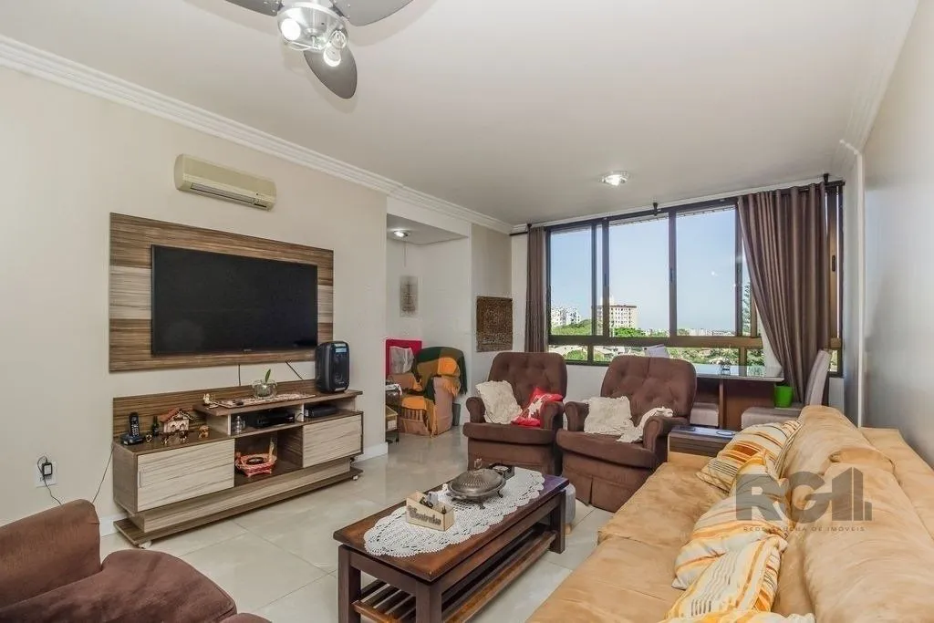 Imagem Excelente apartamento de 107 m² com 3 dormitórios e 2 vagas cobertas.