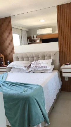 Imagem Apartamento de frente com vista para pomar, churrasqueira na varanda