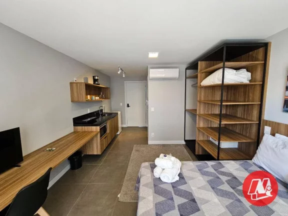 Imagem Studio com 1 dormitório para alugar, 24 m² - Auxiliadora - Porto Alegre/RS