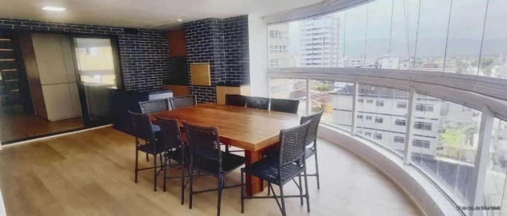 Imagem APARTAMENTO COM 172,00 m² - TUPI - PRAIA GRANDE SP