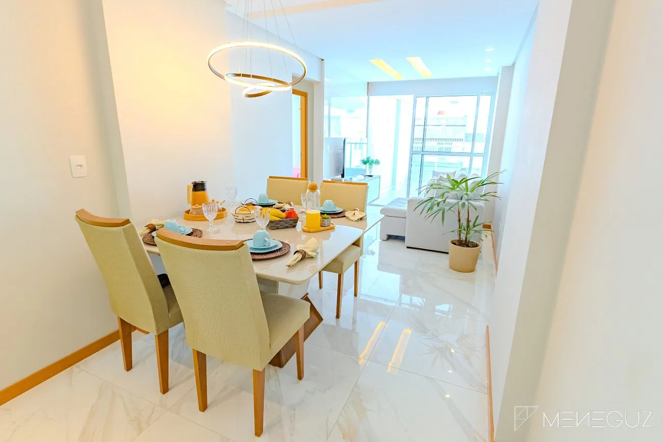 Imagem Exclusividade e sofisticação no Villa Oceânica: seu apartamento de 3 quartos, finamente mobiliado, com lazer completo na cobertura e a poucos passos d