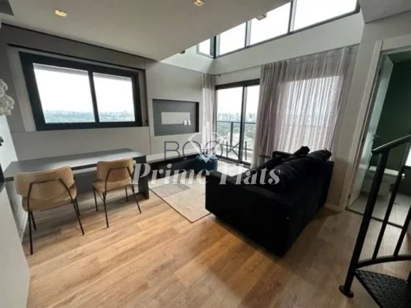 Imagem Flat disponível para venda no Pod Pinheiros, com 89m², 1 dormitório e 1 vaga