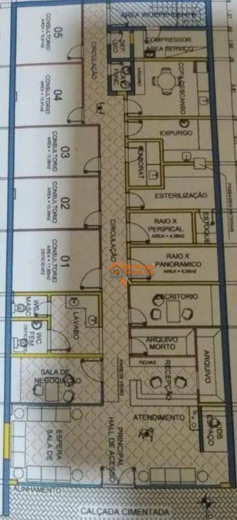 Imagem Salão para alugar, 250 m² por R$ 9.500/mês - Jardim Presidente Dutra - Guarulhos/SP