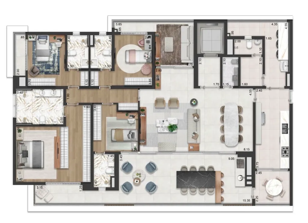 Imagem Casa Ibirapuera Apto 21 - Apartamento à venda no bairro Ibirapuera - São Paulo/SP