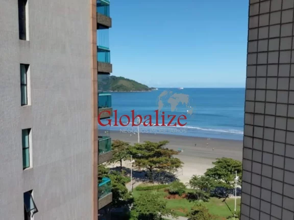 Imagem Apartamento à venda com 110m², 2 quartos, 1 banheiro, vista mar, 1 vaga por R$700.000,00 no Boqueirão em Santos
