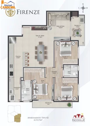 Imagem Apartamento à venda no bairro Costa e Silva, Joinville