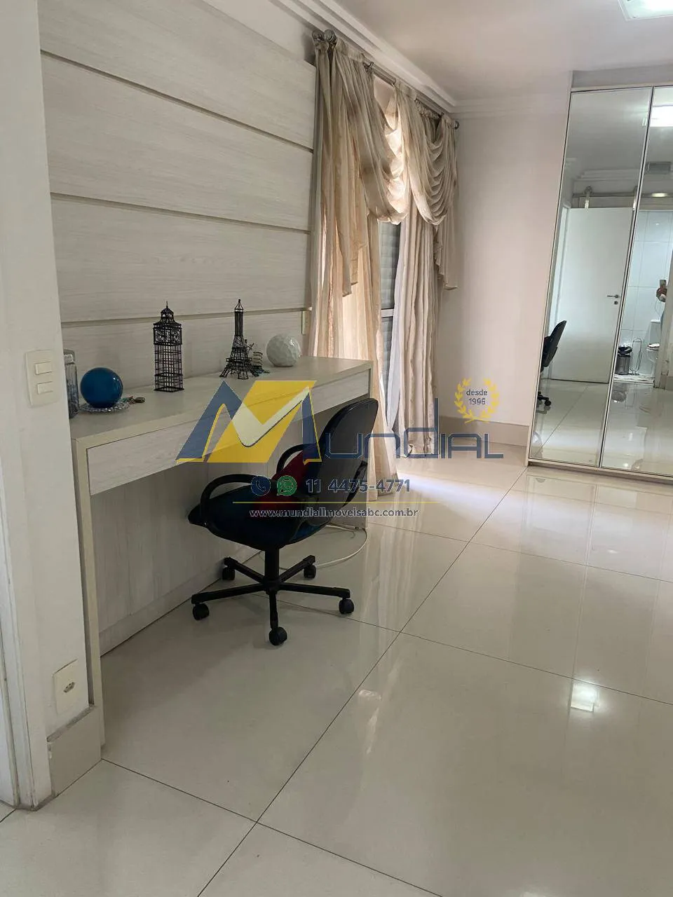 Imagem Apartamento mobiliado 87m² com suíte, terraço gourmet e lazer completo