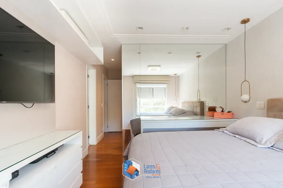 Imagem Apartamento para venda em Brooklin com 4 quartos, sendo 2 suítes, 175m²