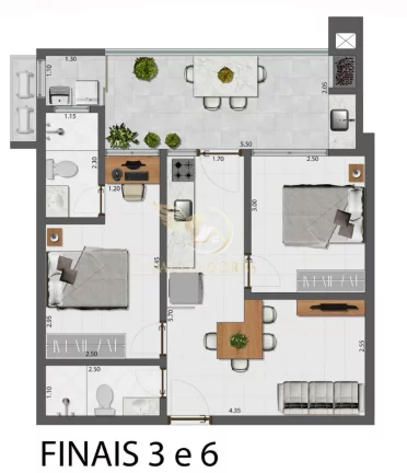 Imagem APARTAMENTO À VENDA NOVO NA PRAIA DO PEREQUE-AÇÚ EM UBATUBA-SP