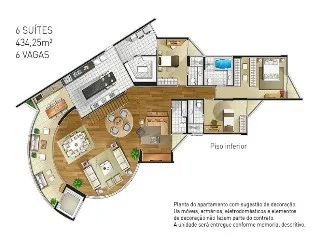 Imagem APARTAMENTO 4 QUARTOS EM VILA ASSUNÇÃO SANTO ANDRE, APARTAMENTO NA VILA ASSUNÇÃO, comprar apartamento em santo andré sp, APARTAMENTO ALTO PADRÃO ABC