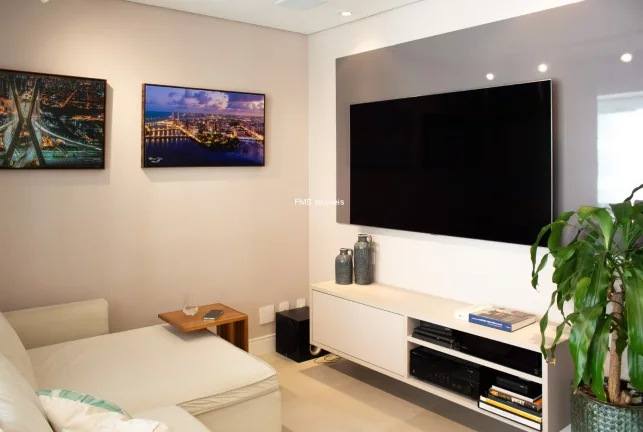 Foto do imóvel Apartamento à venda em São Paulo-SP, Alto da Lapa: 2 quartos, 1 suíte, 2 salas, 2 vagas de garagem, 73m².