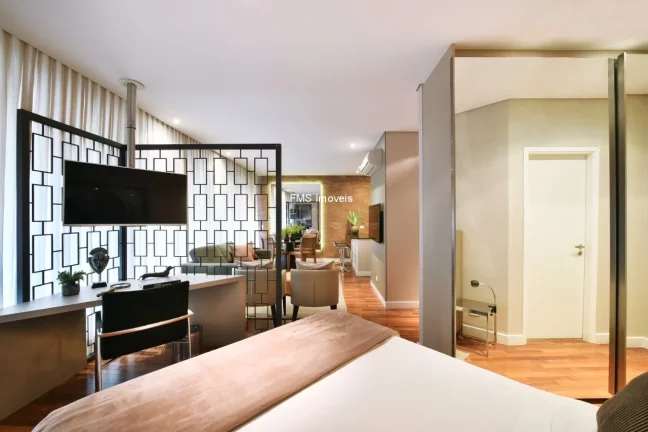 Imagem Apartamento com 65m2 e 2 vagas na Vila Olímpia