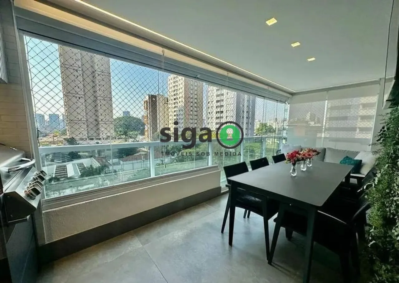 Imagem Apartamento à venda no Brooklin | 4 dormitórios (3 suítes) | Terraço envidraçado | Alto padrão