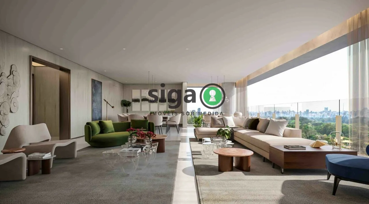 Foto do imóvel Apartamento à venda no Ibirapuera de 240m² com 3 Suítes e 4 Vagas - São Paulo