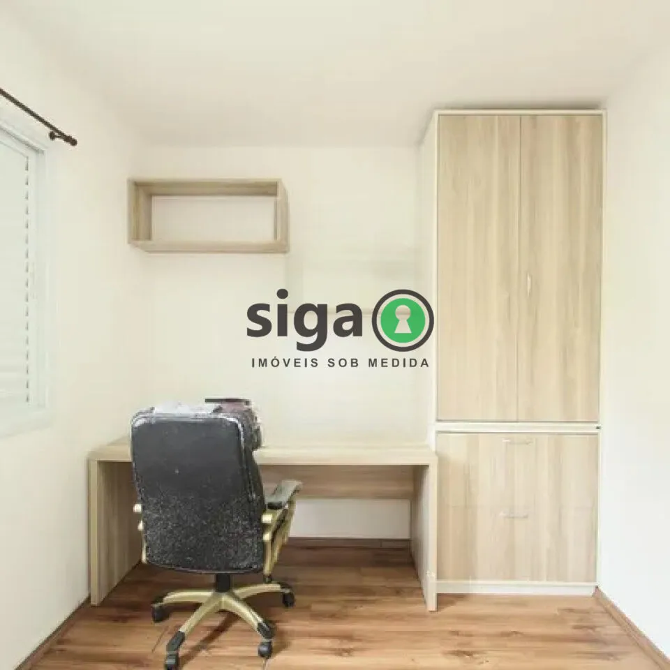 Imagem Apartamento mobiliado com 2 quartos e lazer completo em São Paulo.