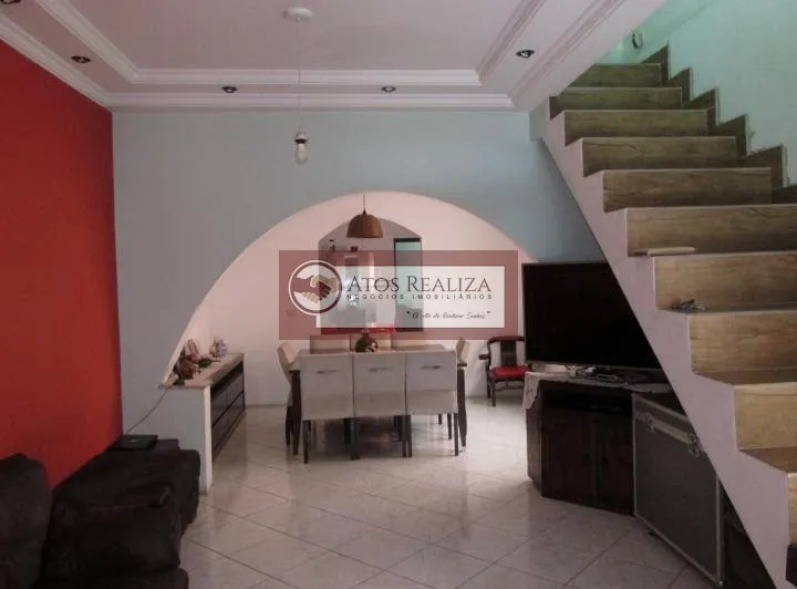 Imagem Sobrado à Venda no Parque América SP: 3 Dorms, 126m², R$680mil