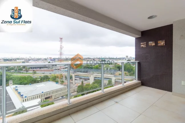 Imagem Apartamento Para Alugar No Campo Belo Com 1 Dormitório e 1 Vaga