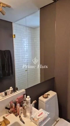 Imagem Flat disponível para locação no The First Free Flex Residence, com 49m², 1 dormitório e 2 vagas