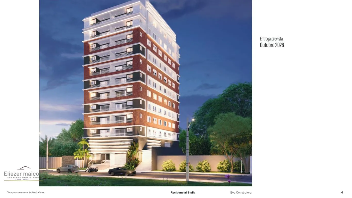 Foto do imóvel Apartamento a venda - 3 quartos ou 2 suítes Residencial stella | Poços de caldas