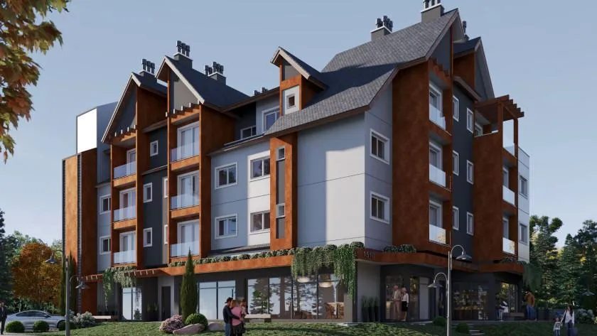 Foto do imóvel Apartamento à venda em Gramado, Av. Central, com 1 quarto, 57.18m2