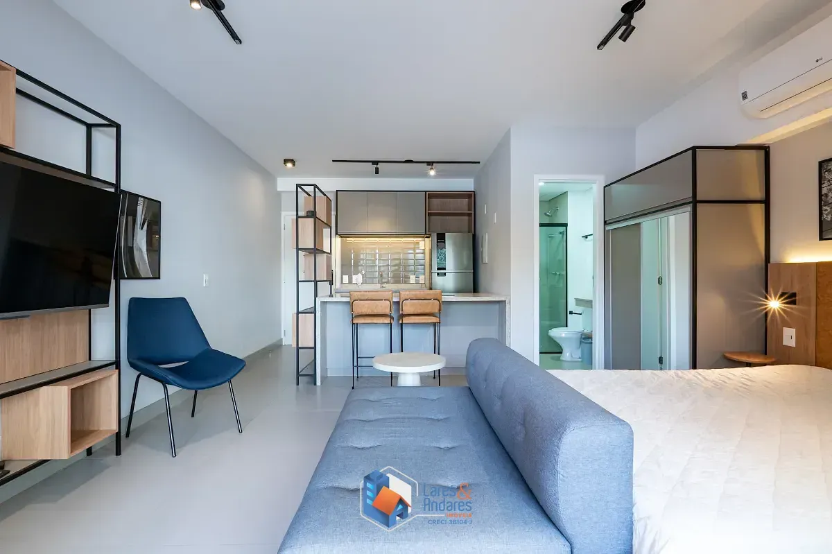 Imagem Studio para venda em Campo Belo com 1 quarto, 40m²