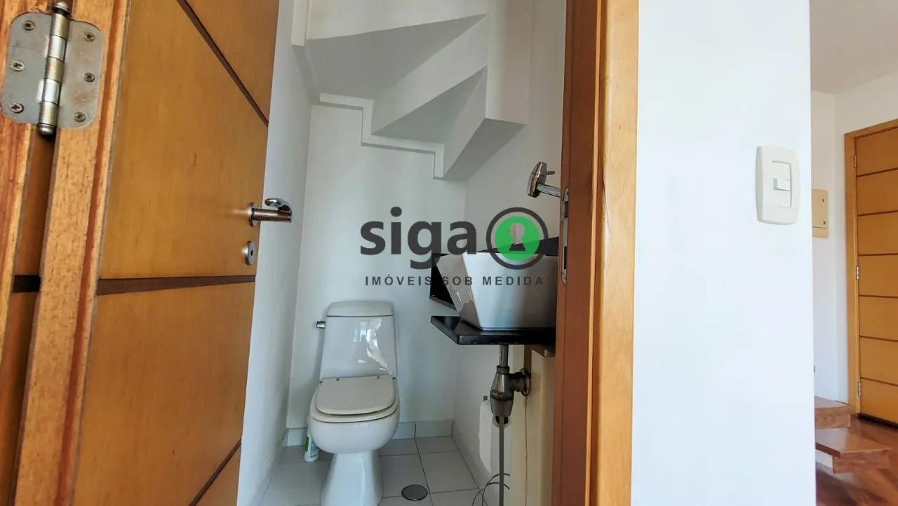 Imagem Apartamento Duplex em Moema - 60m², 2 quartos e 2 vagas á Venda.