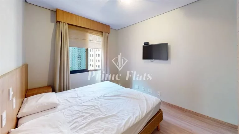Imagem Flat disponível para locação no Aparthotel Adagio São Paulo Moema, com 54m², 2 dormitórios e 1 vaga