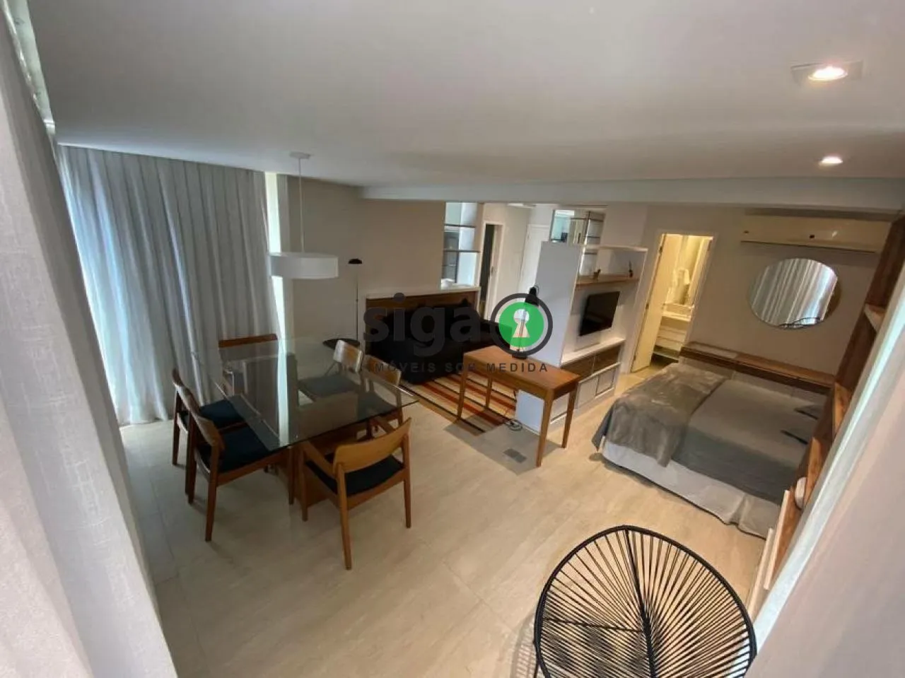 Imagem Apartamento tipo Flat no coração de São Paulo, Edificio Horizonte Home &amp; Offices 54m2
