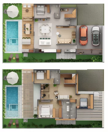 Imagem Bion Rio Tavares Eco Residence - Casa à venda no bairro Rio Tavares - Florianópolis/SC