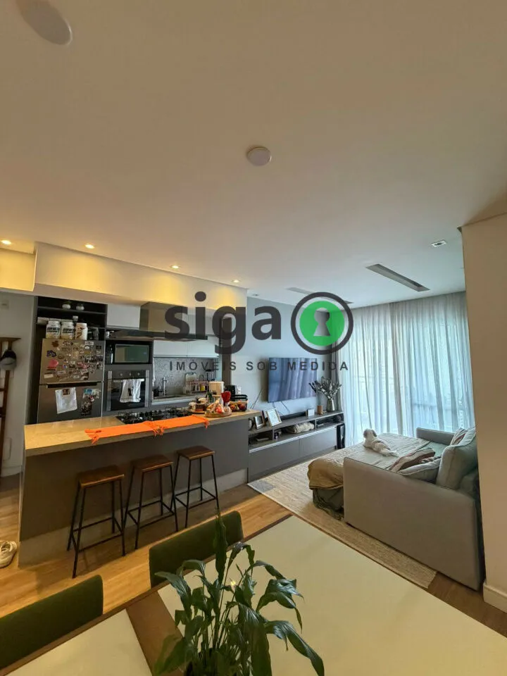 Imagem Apartamento 96m² com 2 quartos, 1 suíte, 2 vagas e varanda gourmet