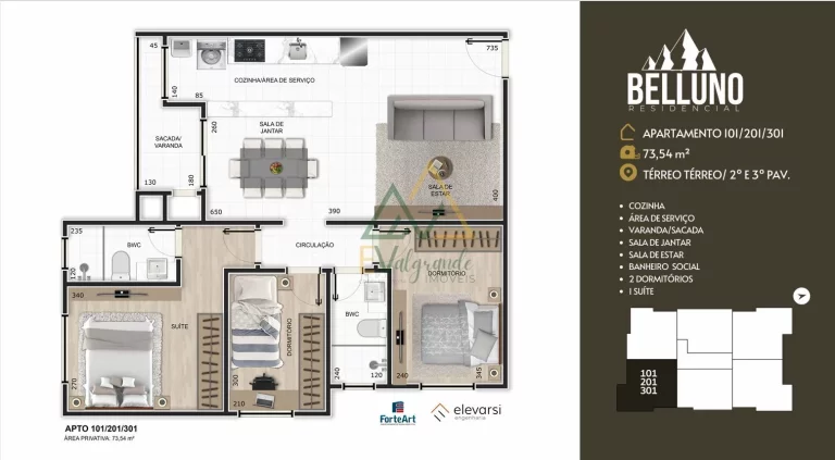 Imagem Apartamento à venda Centro Pinhais PR