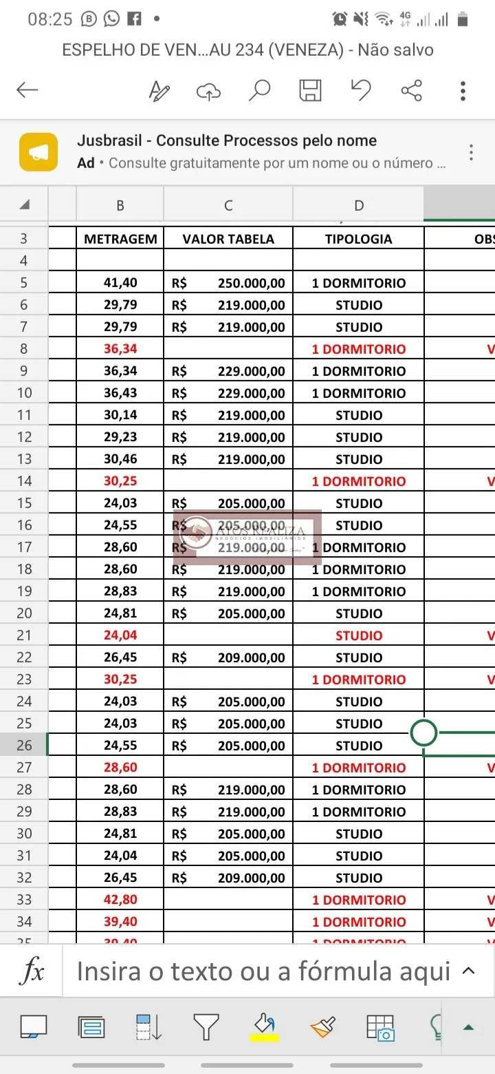 Imagem Apartamentos e Studios a Venda na Sabará por R$ 205.000