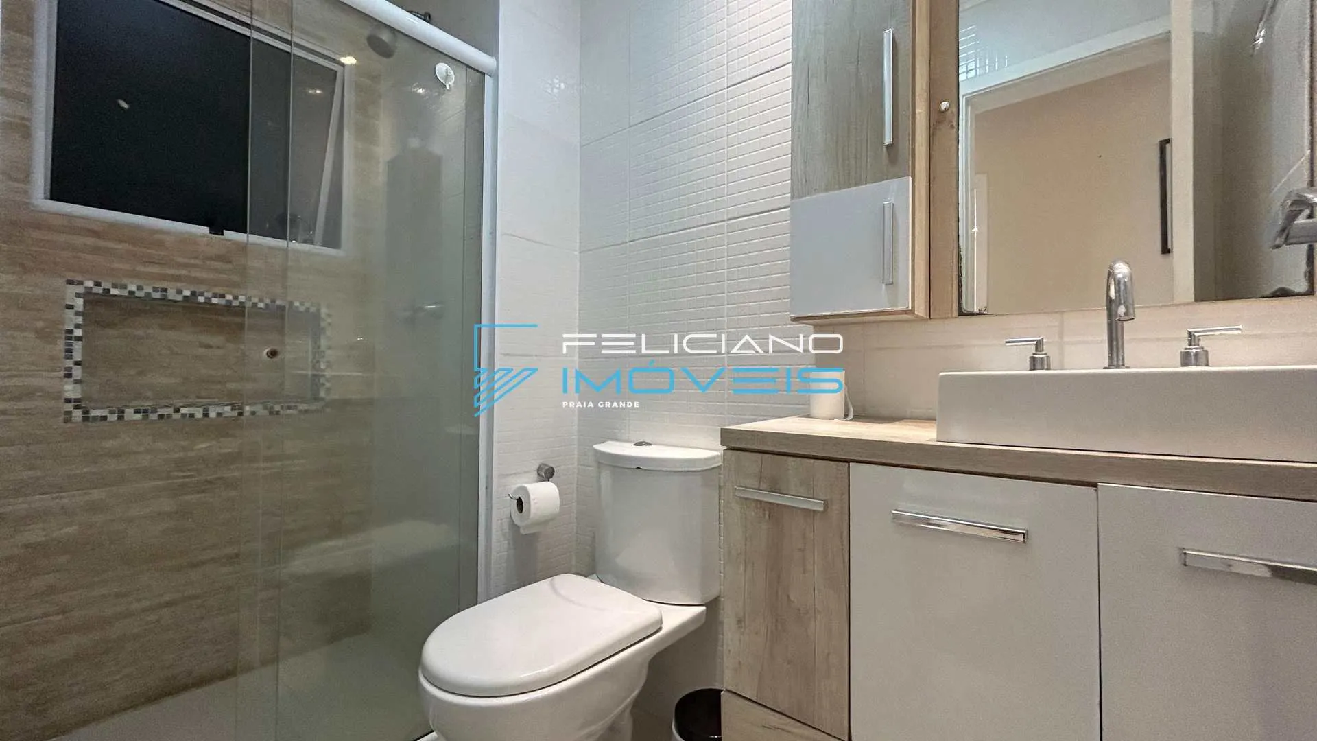 Imagem Apartamento com 2 quartos, Ocian, Praia Grande - R$ 390 mil, Cod: 7094
