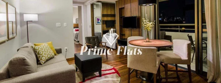 Foto do imóvel Flat disponível para venda no Gran Estanconfor Veranda Berrini no Brooklin, com 40m², 1 dormitório e 1 vaga em Rua Ribeiro do Vale