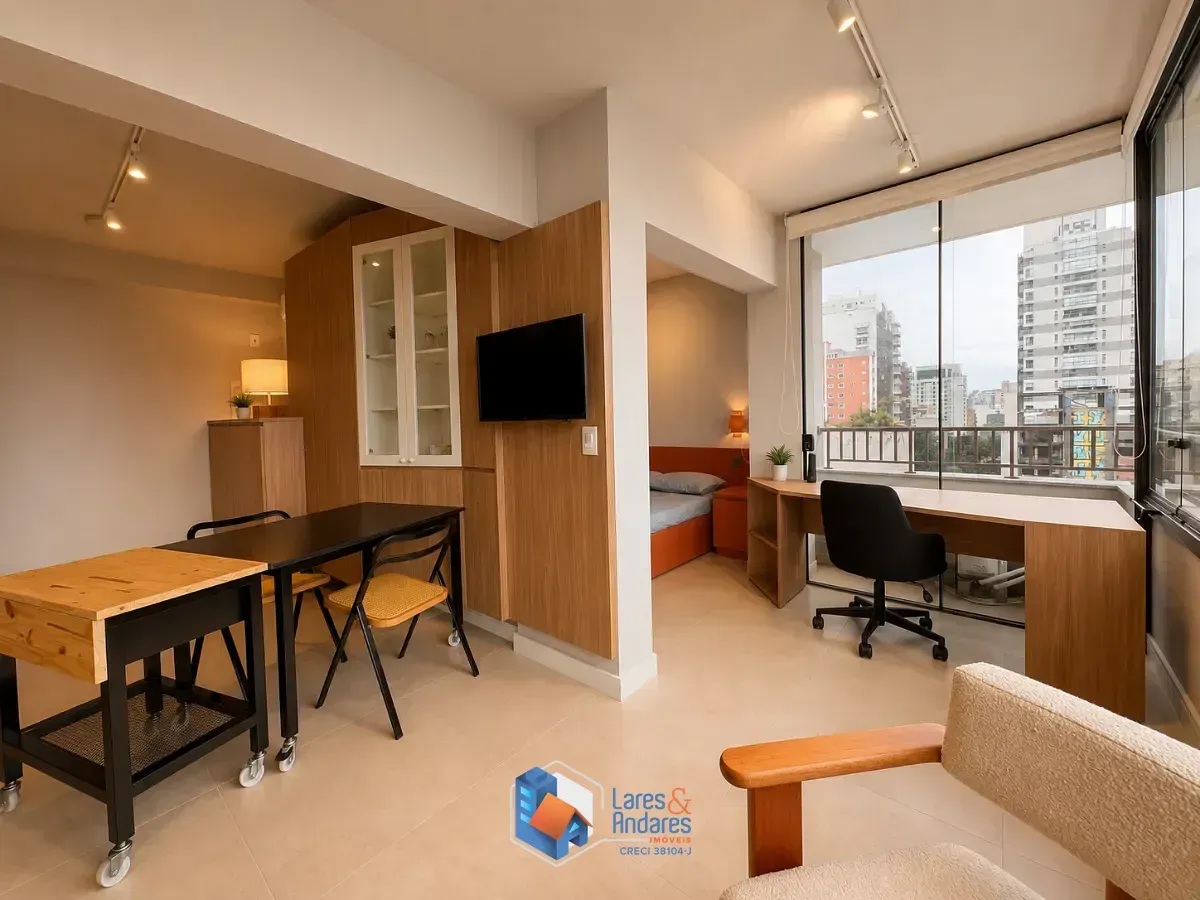 Imagem Apartamento para venda em Consolação com 1 quarto, sendo 1 suíte, 42m²