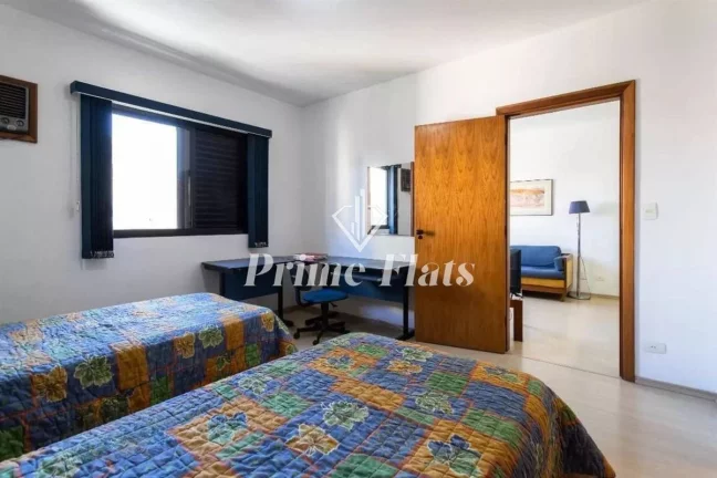 Imagem Flat disponível para locação no Edifício Paulista Park, com 35m², 1 dormitório e 1 vaga