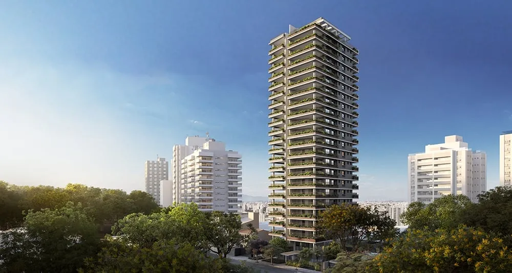Imagem O Praça Mário Fontana, no Parque da Mooca, será um projeto exclusivo e homogêneo, torre única, ...