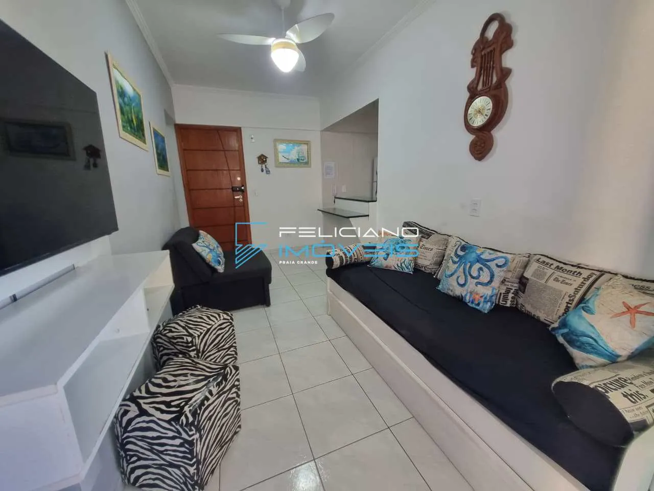 Foto do imóvel Apartamento com 1 quarto, Guilhermina, Praia Grande - R$ 355 mil, Cod: 7268 em Rua Bolívia