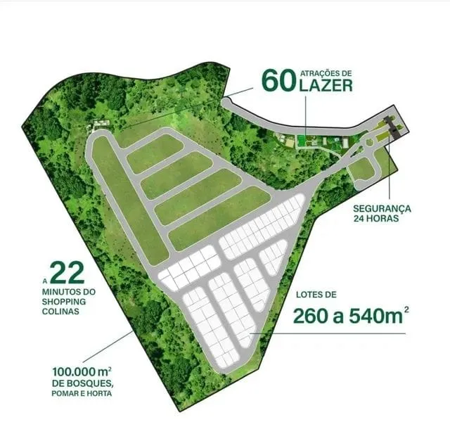 Imagem Terreno à venda 305M², Chácara Santa Rosa, Caçapava - SP | Ecopark Sunset