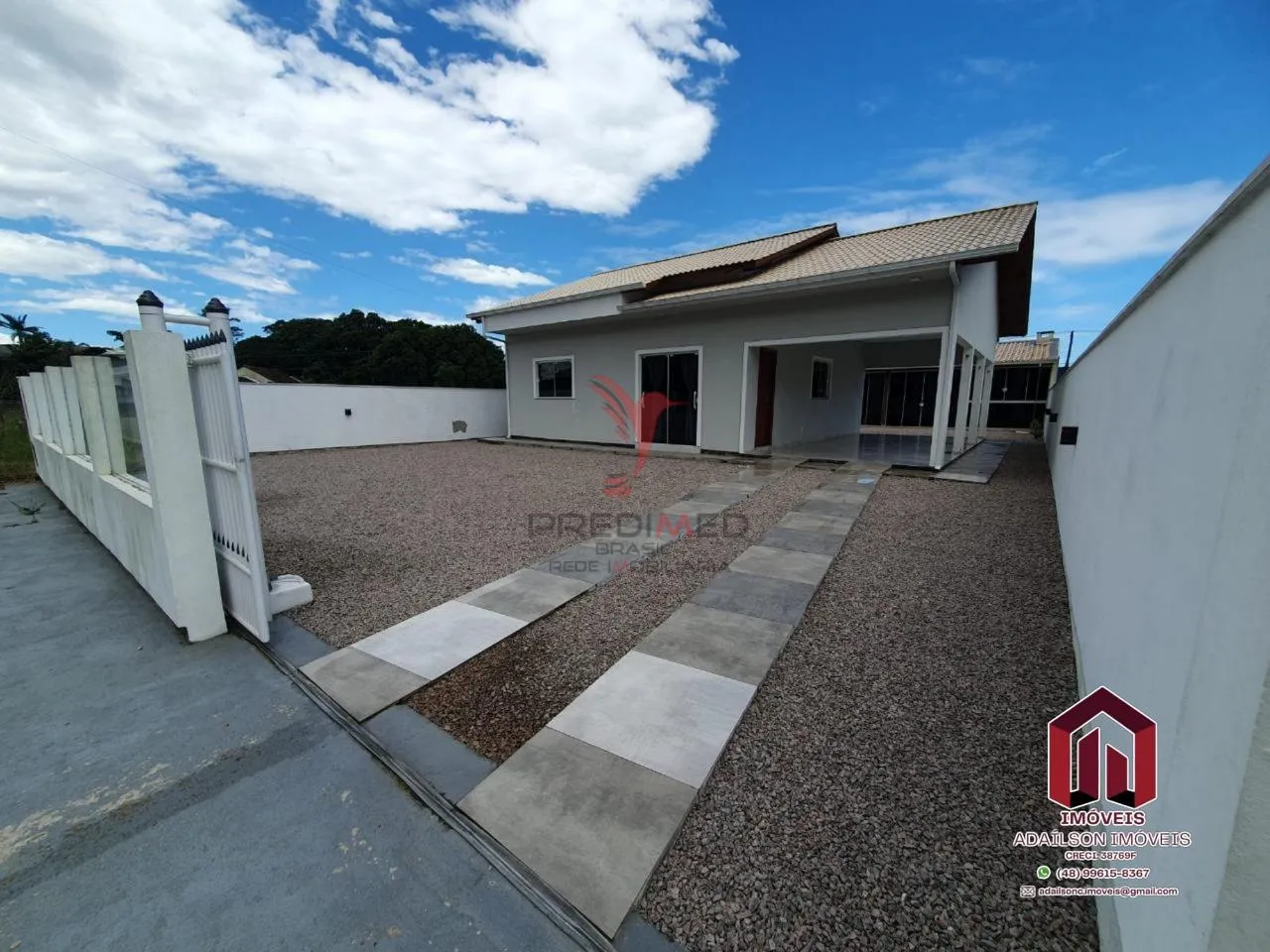Casa à venda com 03 dormitórios em condomínio na Praia de Fora Palhoça SC Brasil Samuel em Rua Arcanjo Cândido da Silva - Praia De Fora, Palhoça - SC