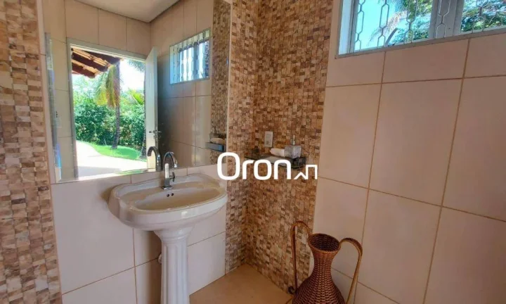 Imagem Sobrado mobiliado com 4 dormitórios à venda, 500 m² por R$ 4.200.000 - Residencial Aldeia do Vale - Goiânia/GO